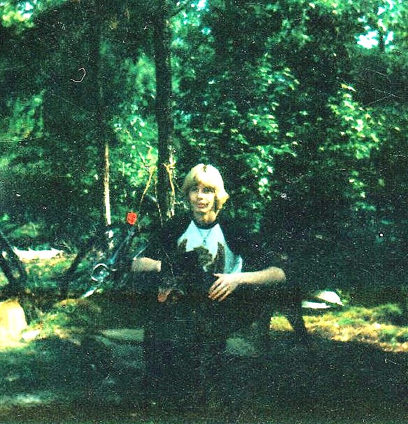 Photo with pet dog