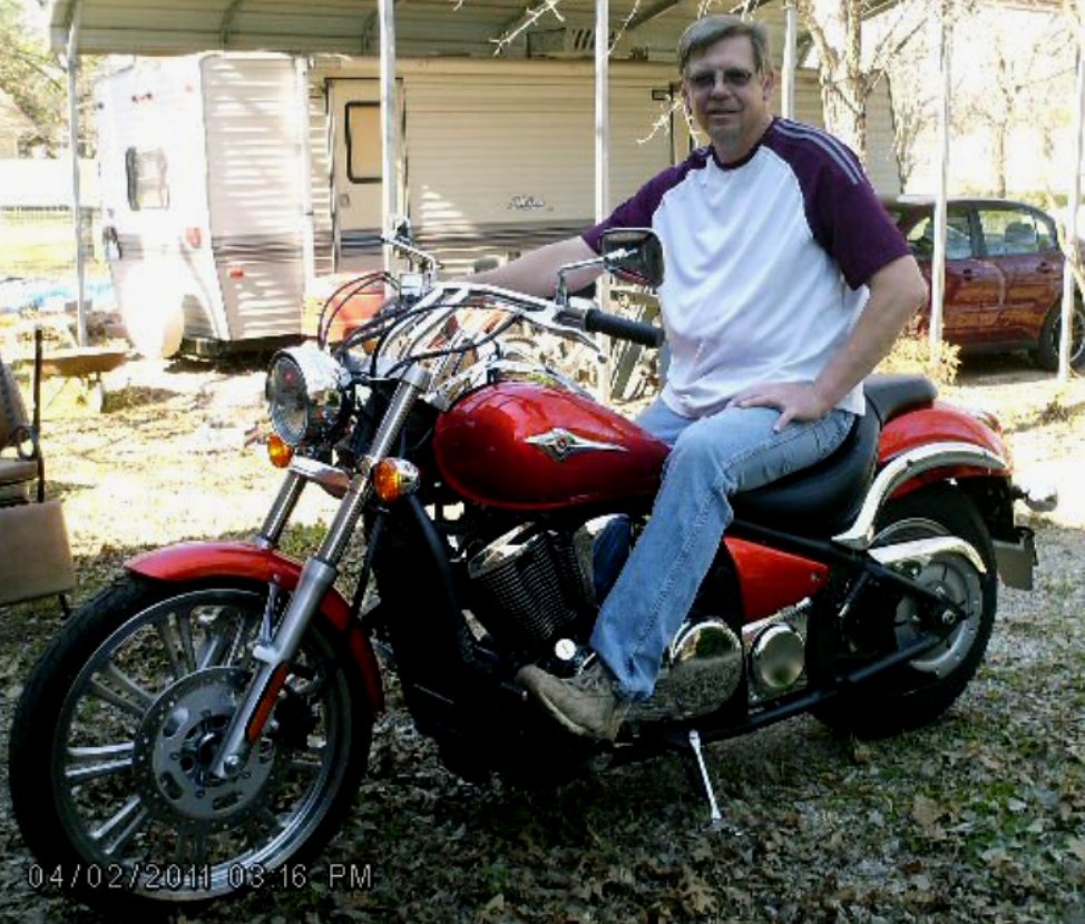 Picture with motorcycle